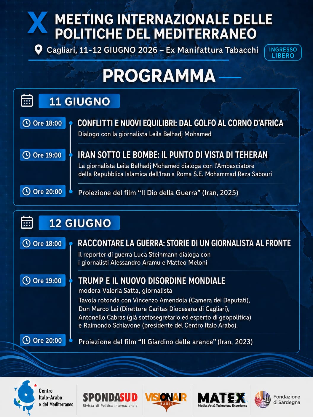 Meeting internazionale delle politiche del Mediterraneo