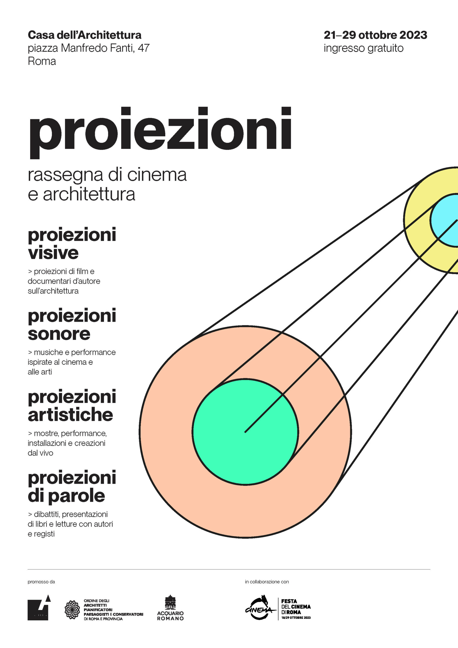 Proiezioni23 - rassegna di cinema e architettura 