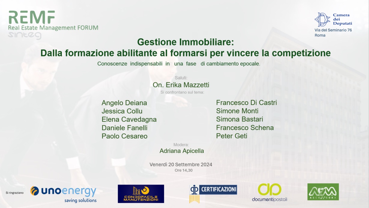 Gestione immobiliare: dalla formazione abilitante al formarsi per vincere la competizione