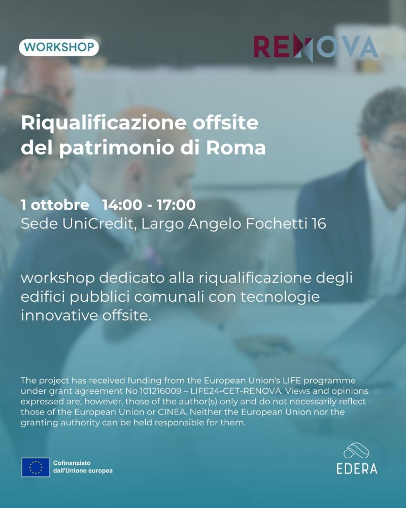 Riqualificazione offsite del patrimonio di Roma