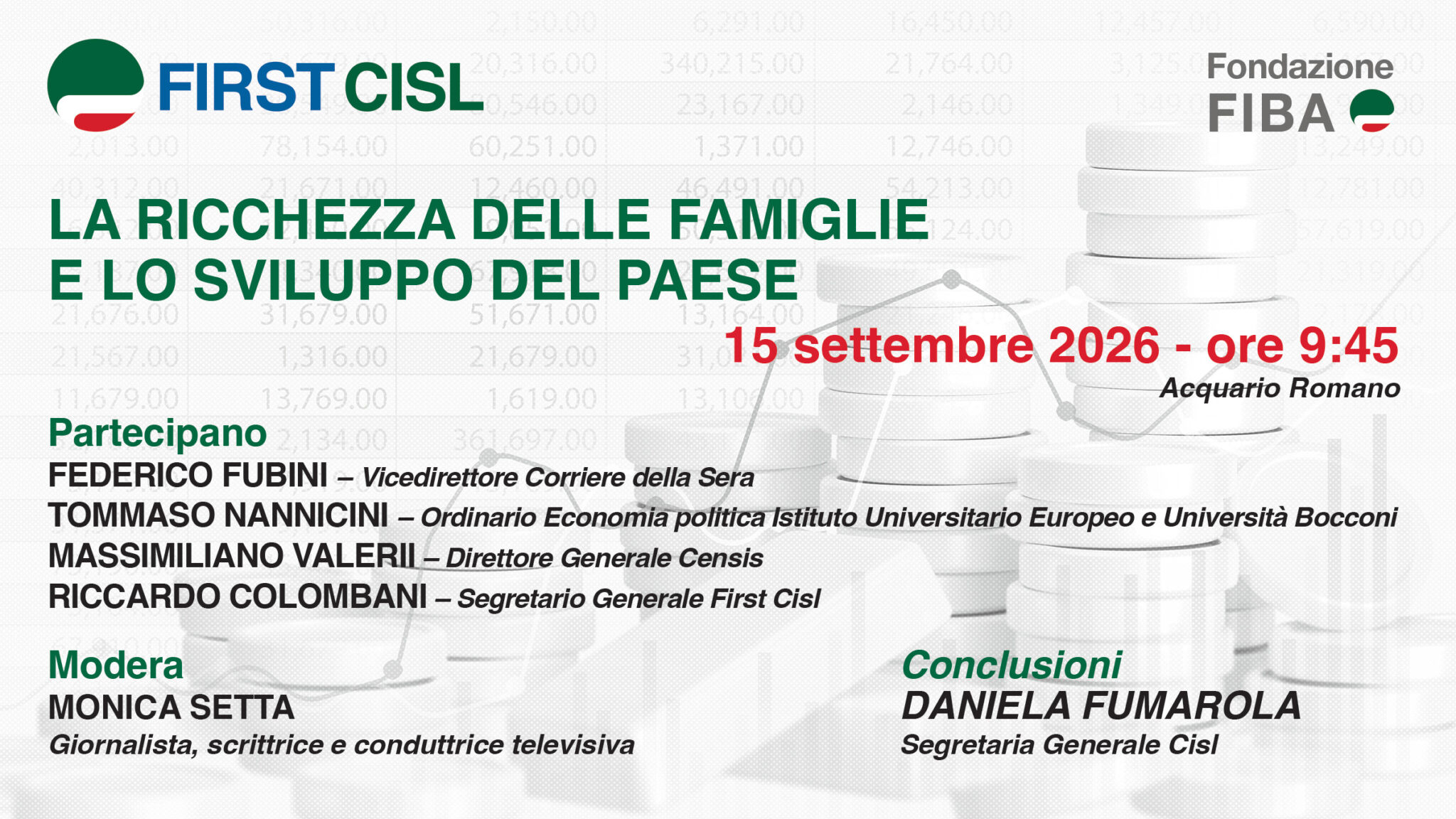 La ricchezza delle famiglie e lo sviluppo del Paese