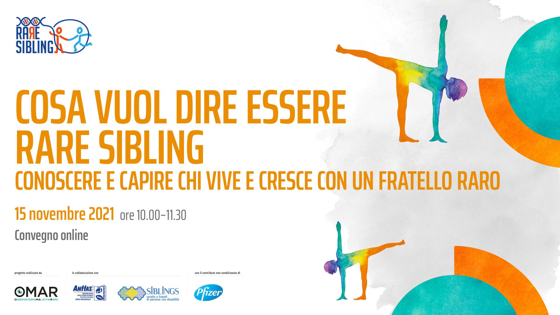 Cosa vuol dire essere Rare Sibling. Conoscere e capire chi vive e cresce con un fratello raro