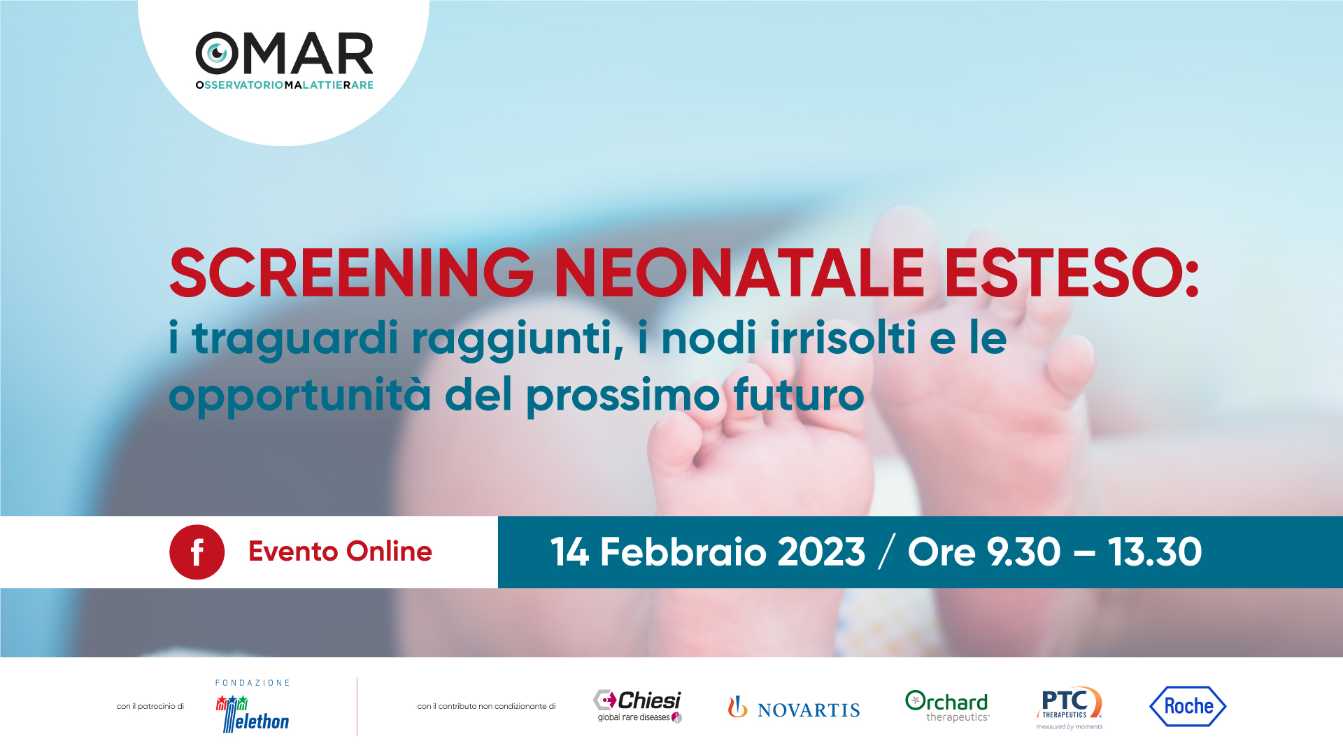 Screening Neonatale Esteso: i traguardi raggiunti, i nodi irrisolti e le opportunit&agrave; del prossimo futuro