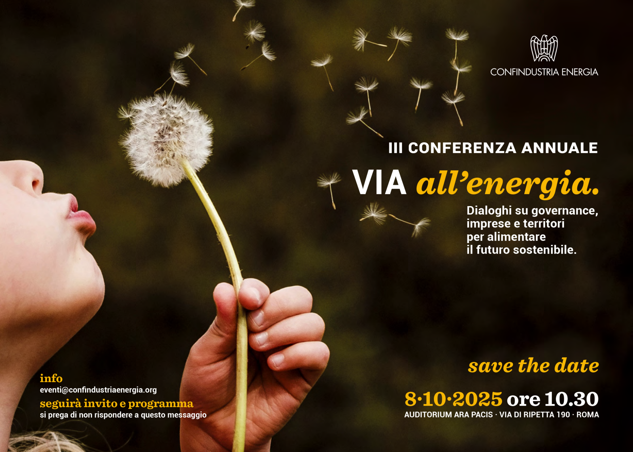VIA all’energia. Dialoghi su governance, imprese e territori per alimentare il futuro sostenibile