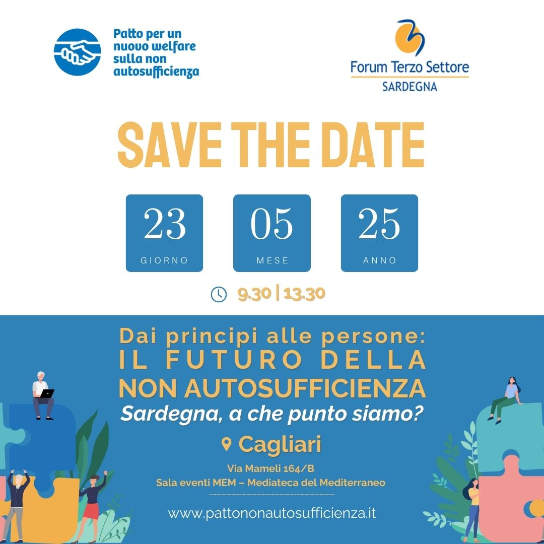 Dai principi alle persone: il futuro della non autosufficienza. Sardegna, a che punto siamo?