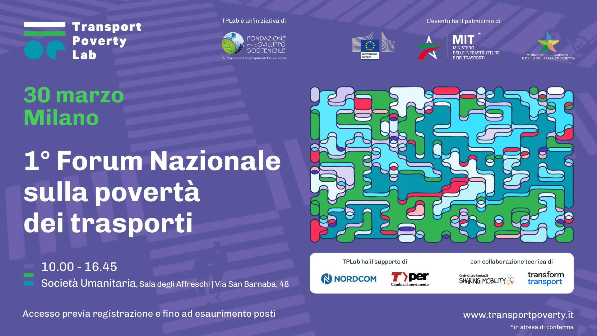 Forum Nazionale sulla povert&agrave; dei trasporti