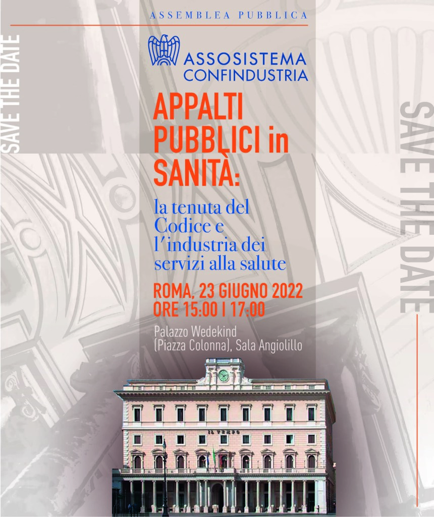 Appalti pubblici in Sanit&agrave;: la tenuta del Codice e l'industria dei servizi alla salute