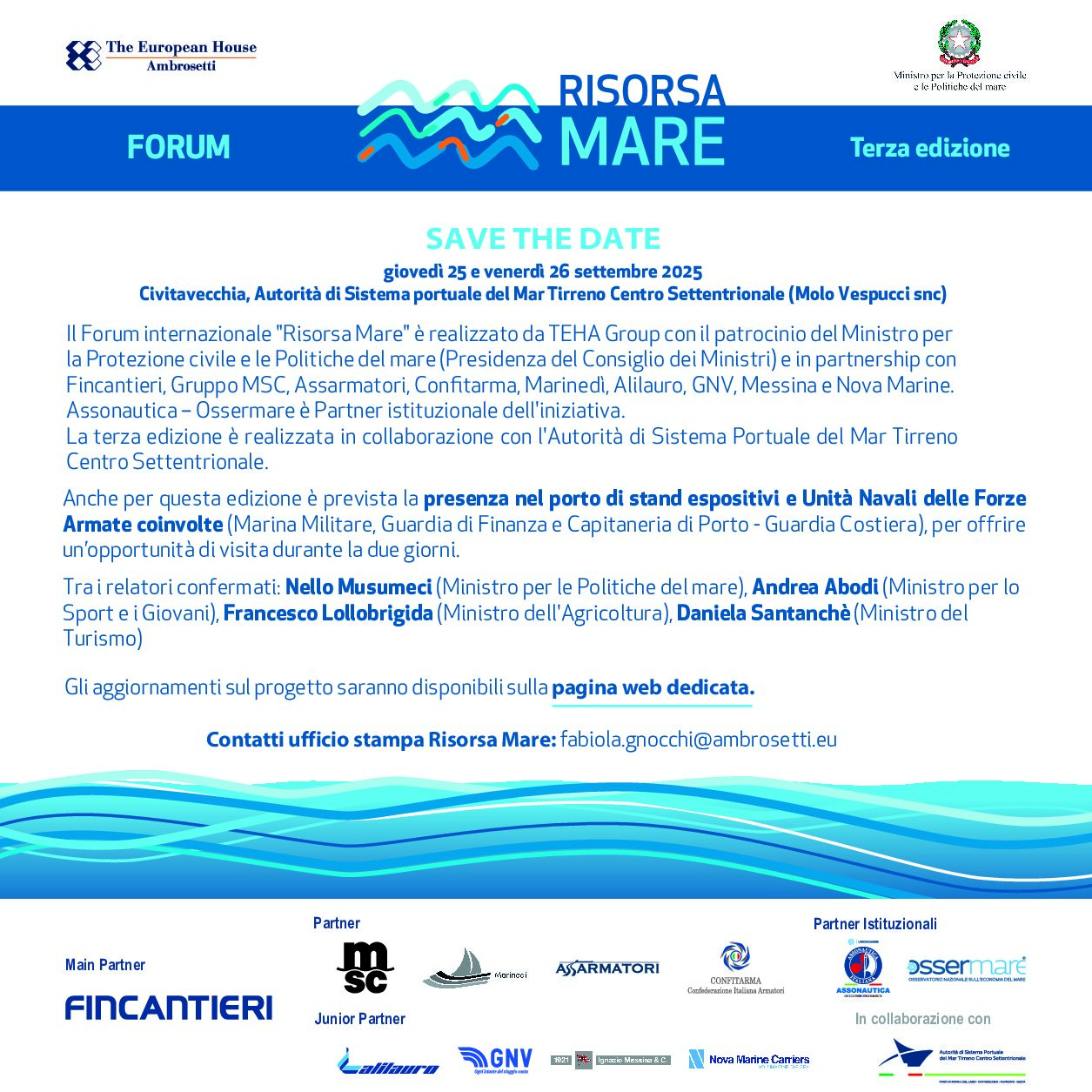 TEHA - Forum Risorsa Mare 2025