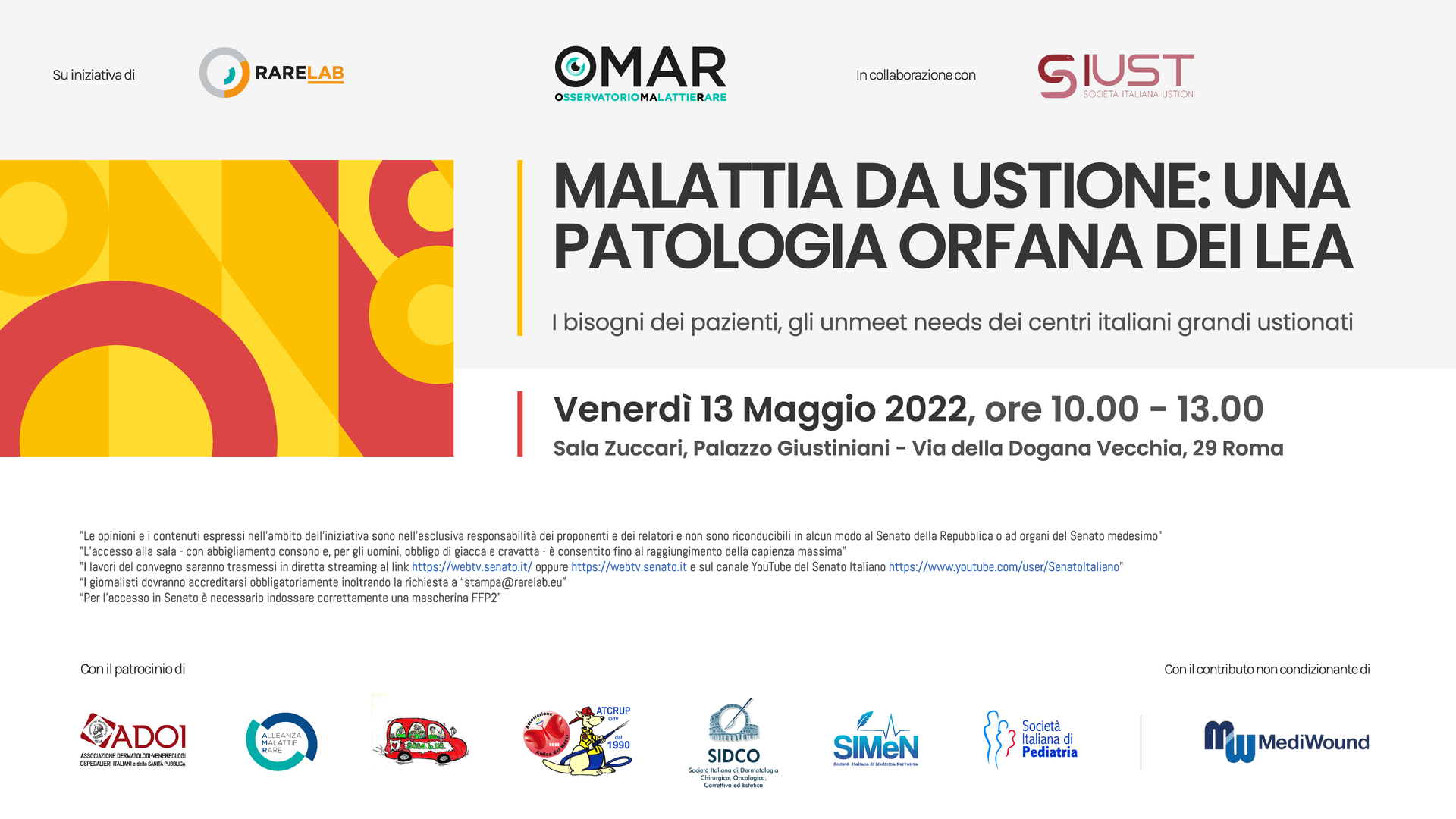 Malattia rara da ustione. Una patologia orfana dei LEA