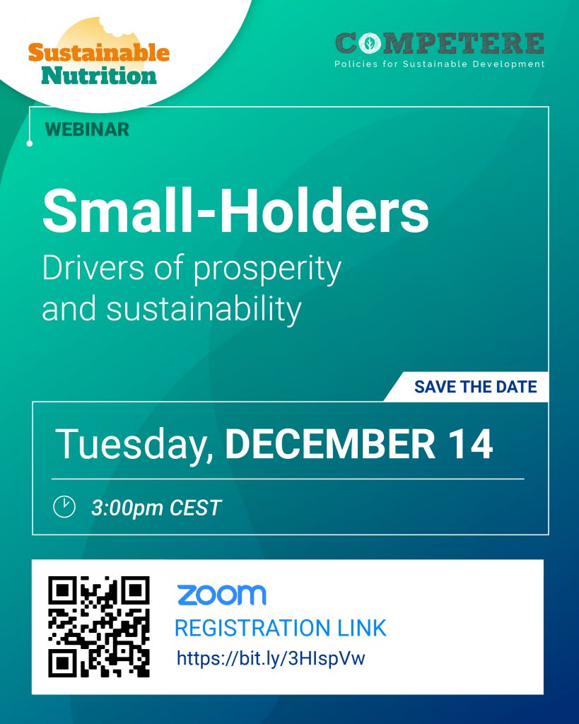 Small-Holders: Drivers of Prosperity and Sustainability