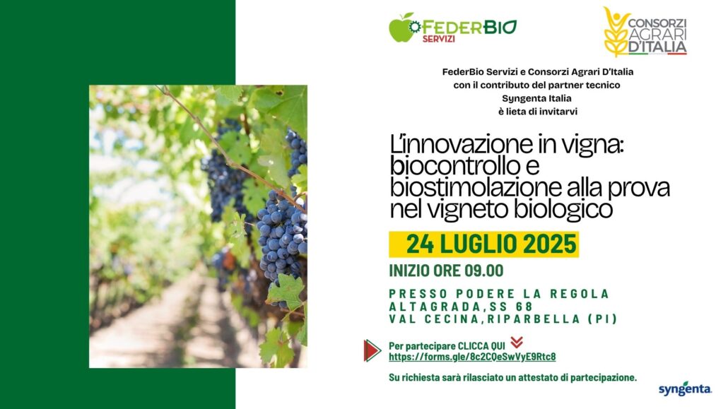 L'innovazione in vigna - Biocontrollo e biostimolazione alla prova nel vigneto biologico