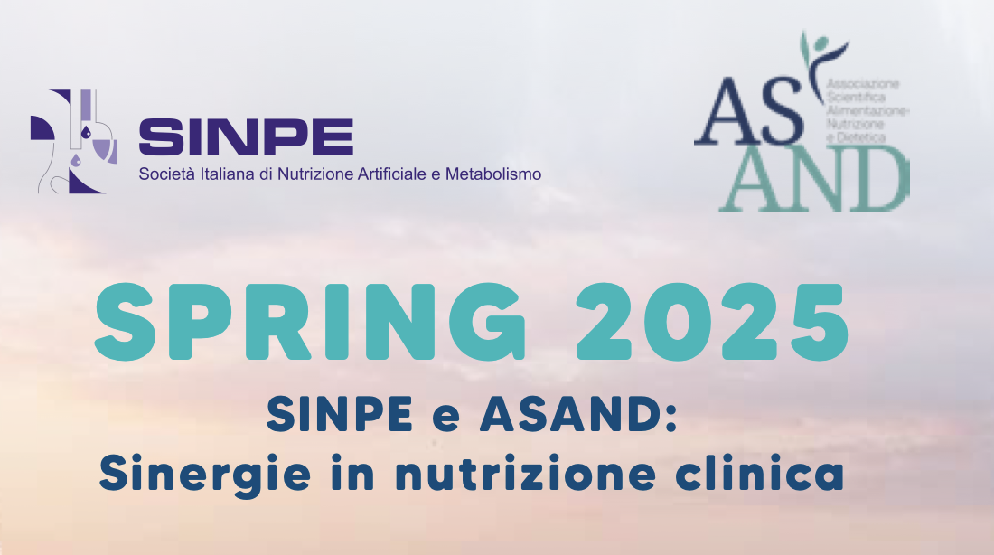 Congresso SPRING 2025 - SINPE e ASAND: sinergie in nutrizione clinica ...