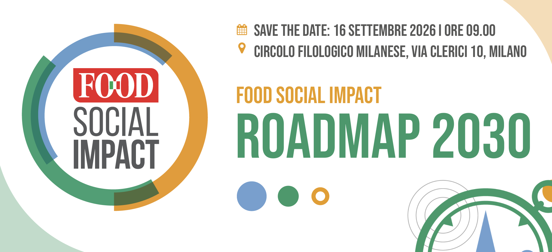Food Social Impact 2026 | Take The Date