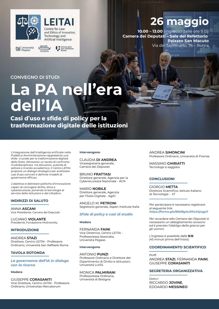 La PAnell'era dell'IA. Casi d'uso e sfide di policy per la trasformazione digitale delle istituzioni