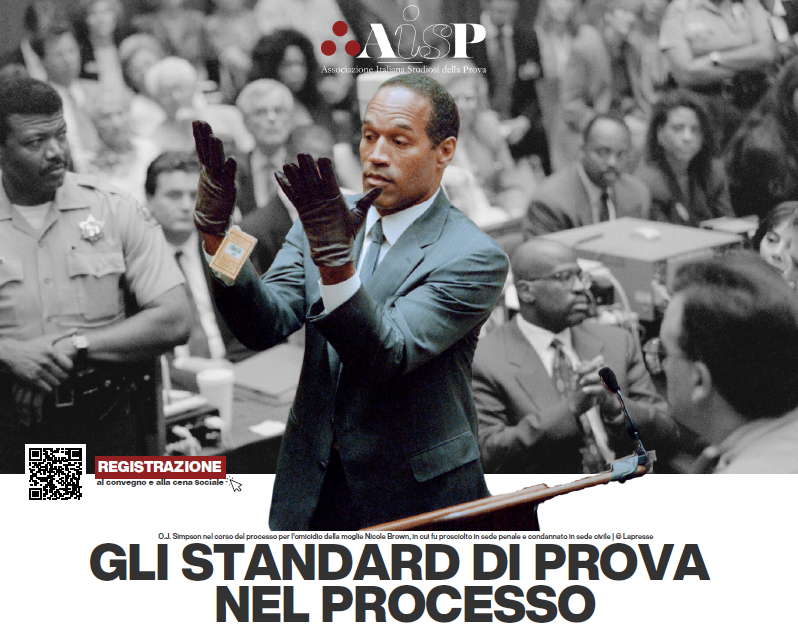 Gli standard di prova nel processo