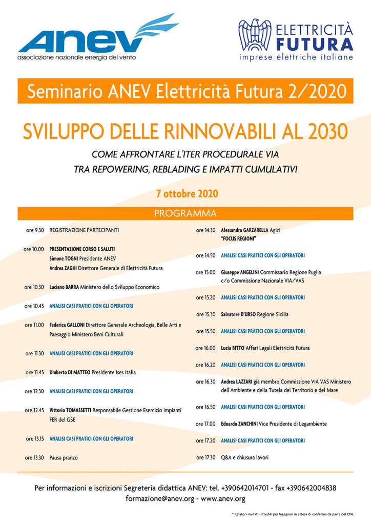 Sviluppo delle rinnovabili al 2030: come affrontare l&rsquo;iter procedurale VIA tra repowering, reblading e impatti cumulativi