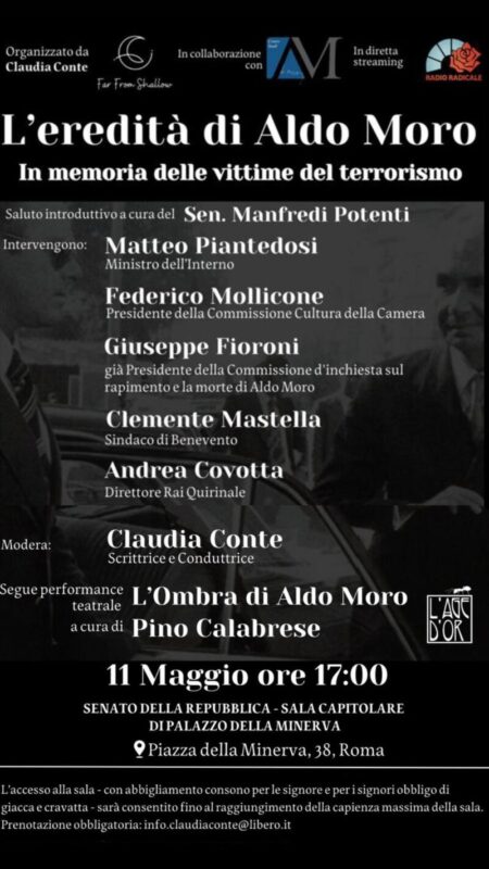 L'eredità di Aldo Moro. In memoria delle vittime del terrorismo