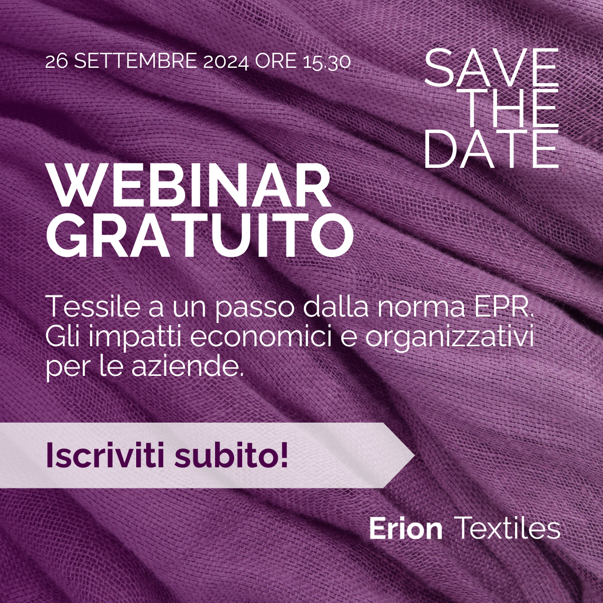 Tessile a un passo dalla norma EPR. Gli impatti economici e organizzativi per le aziende
