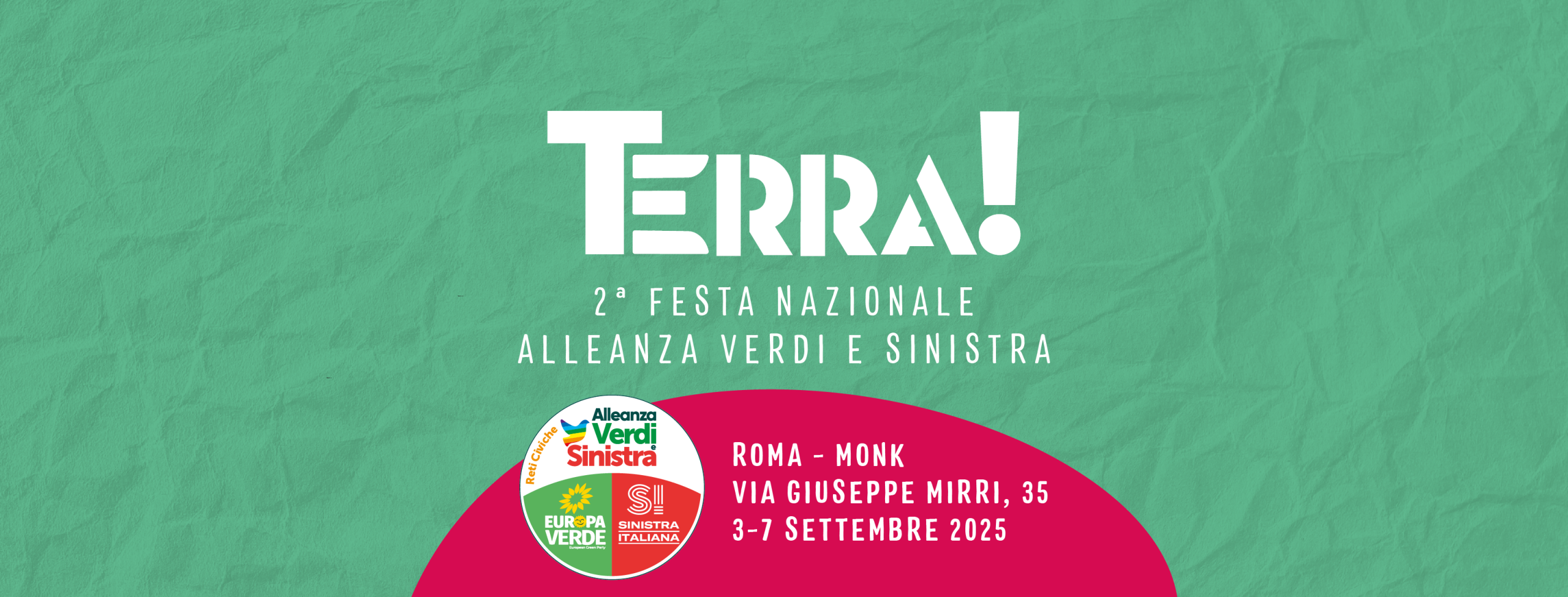 Terra! - Seconda festa nazionale di Alleanza Verdi e Sinistra
