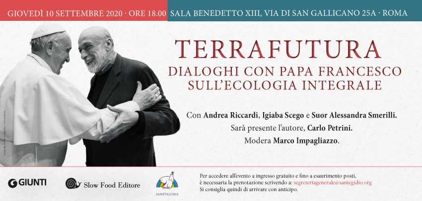 Presentazione del libro: "Terrafutura. Dialoghi con Papa Francesco sull'ecologia integrale"