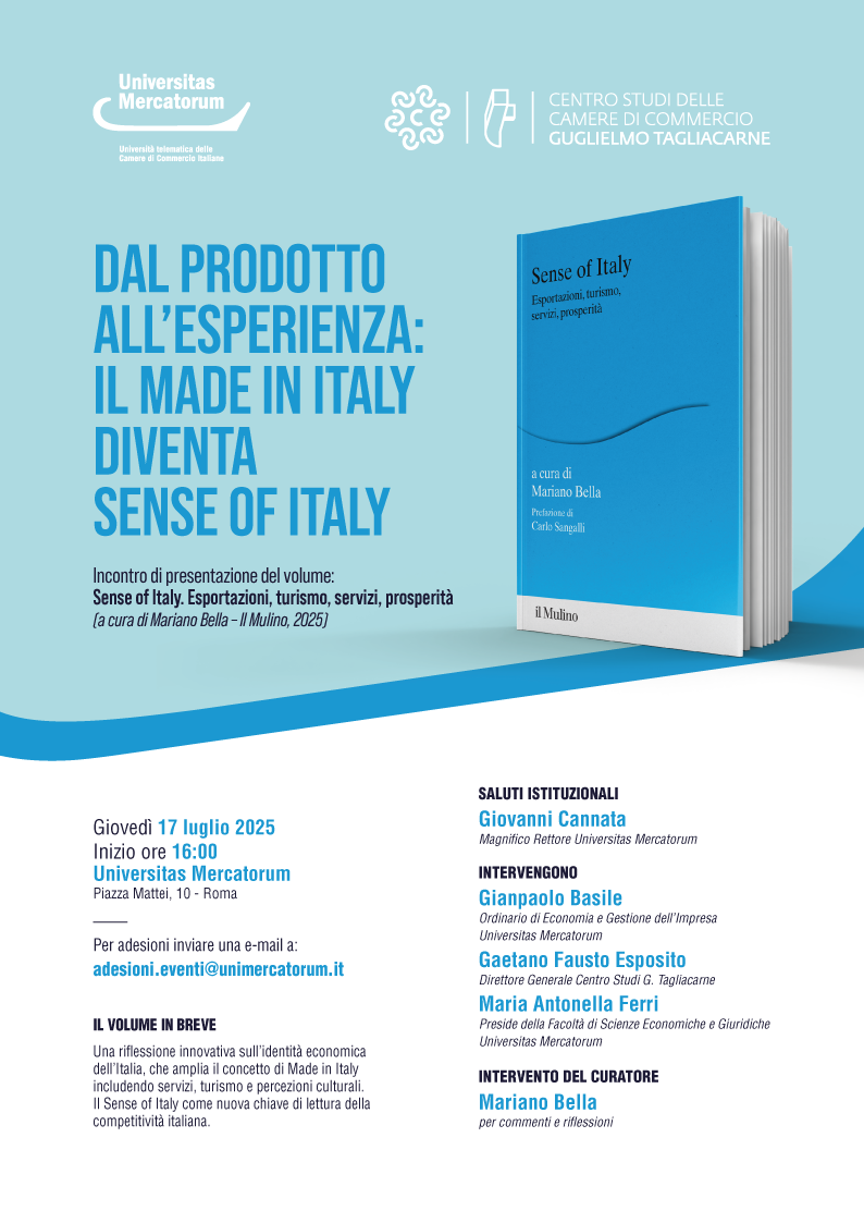 Dal prodotto all'esperienza: il Made in Italy diventa sense of Italy