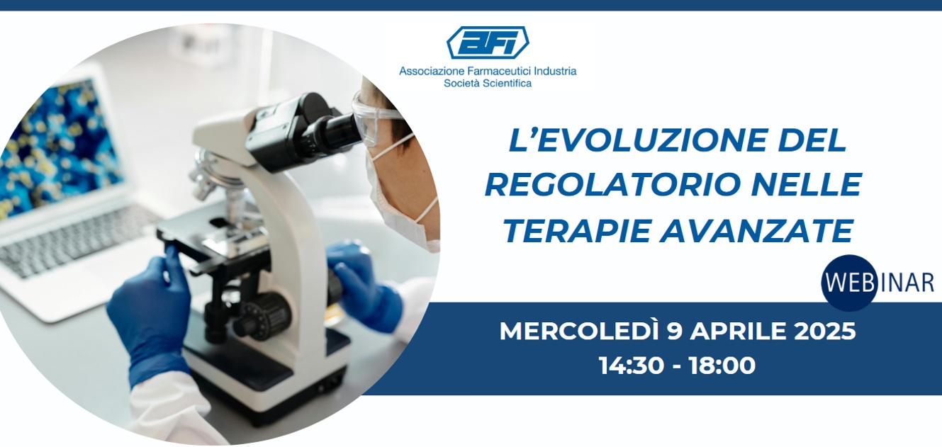 L'evoluzione del regolatorio nelle terapie avanzate