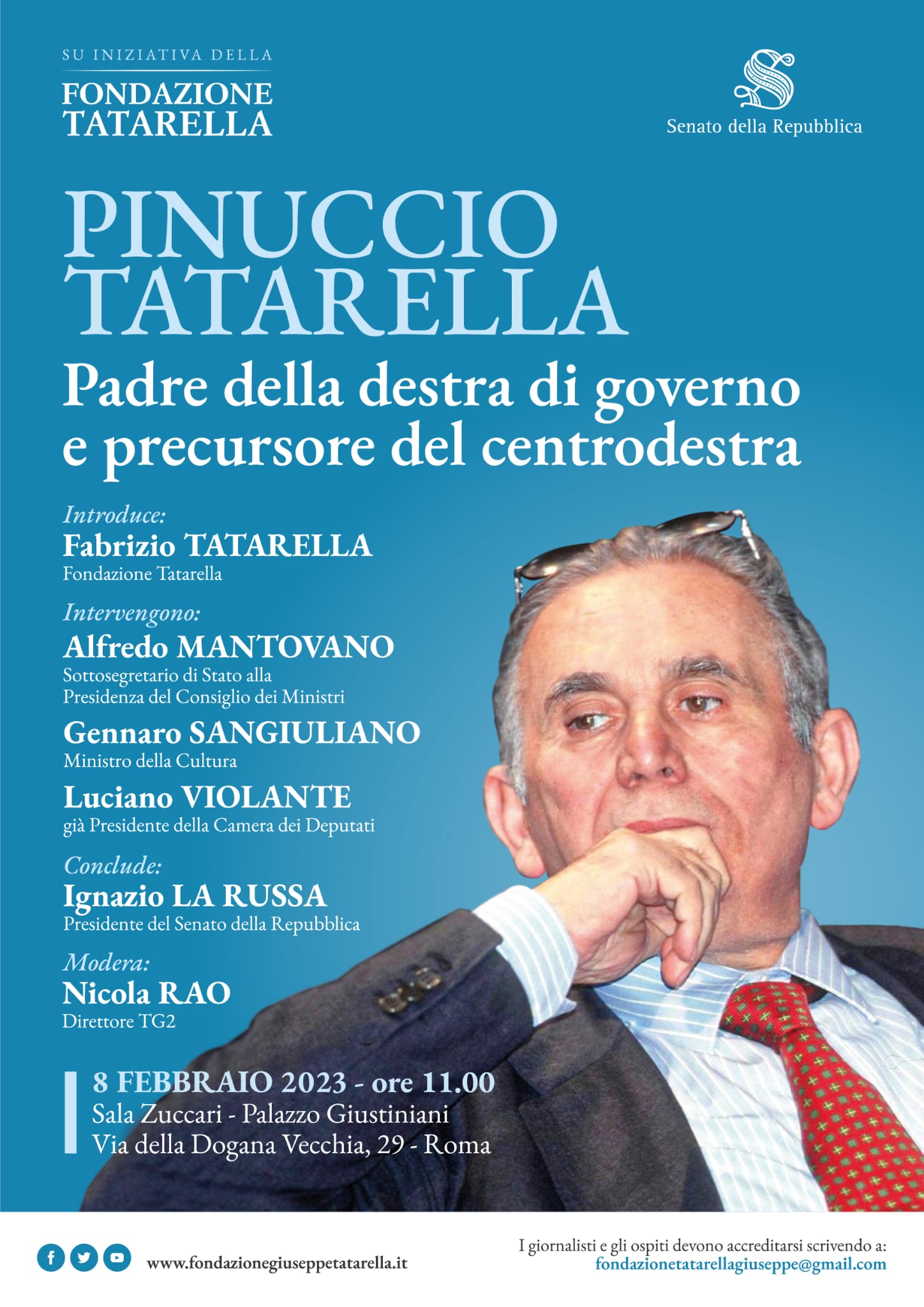 Pinuccio Tatarella padre della destra di governo e precursore del centrodestra