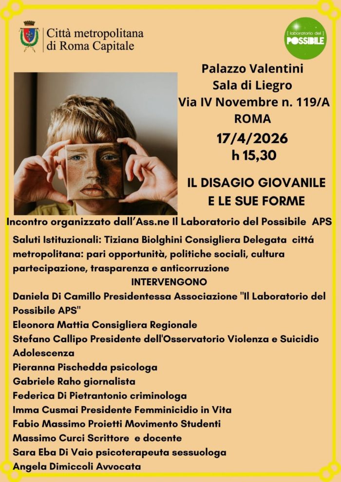 Il disagio giovanile e le sue forme