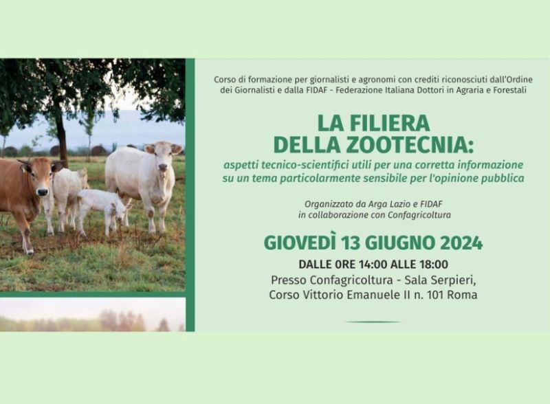 La filiera della zootecnia: aspetti tecnico-scientifici utili per una corretta informazione su un tema particolarmente sensibile per l’opinione pubblica