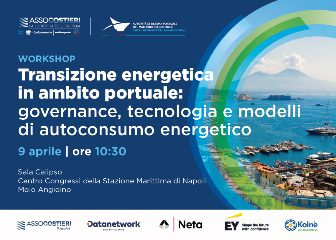 Transizione energetica in ambito portuale: governance, tecnologia e modelli di autoconsumo 