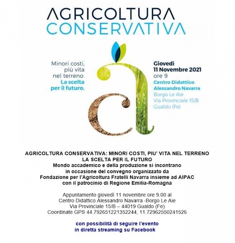 Agricoltura conservativa: minori costi, più vita nel terreno