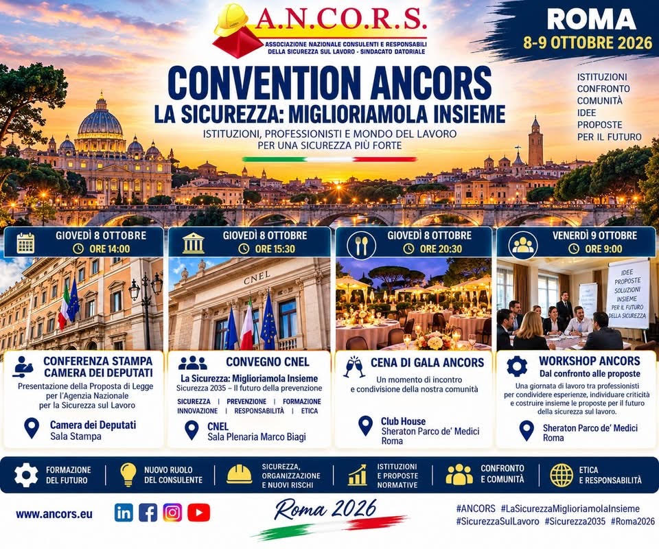 Convention ARCORS - La sicurezza: miglioriamola insieme