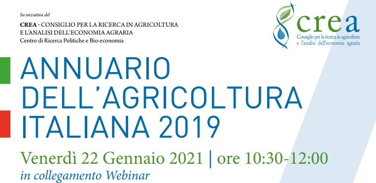 Annuario dell'agricoltura italiana 2019-2020