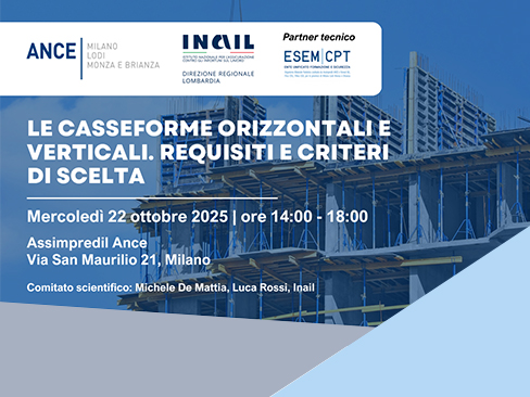 Le casseforme orizzontali e verticali. Requisiti e criteri di scelta