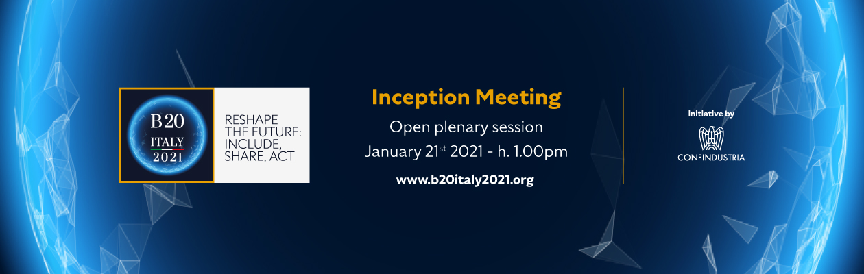 B20 Italy 2021 Inception Event