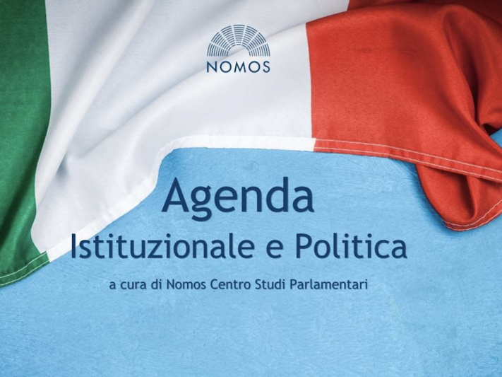 Agenda istituzionale e politica 12 luglio 2024