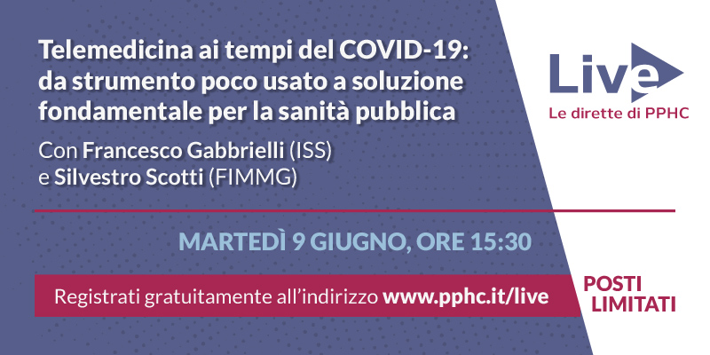 Telemedicina ai tempi del COVID-19: da strumento poco usato a soluzione fondamentale per la sanità pubblica