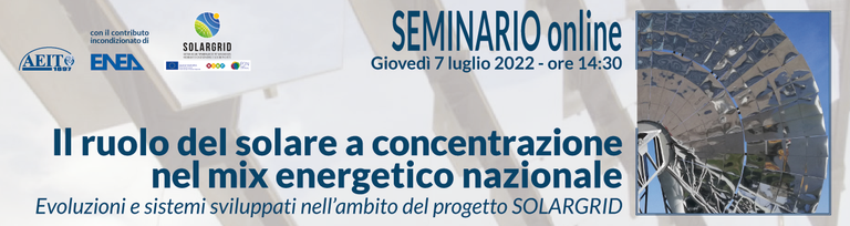 Il ruolo del solare a concentrazione nel mix energetico nazionale