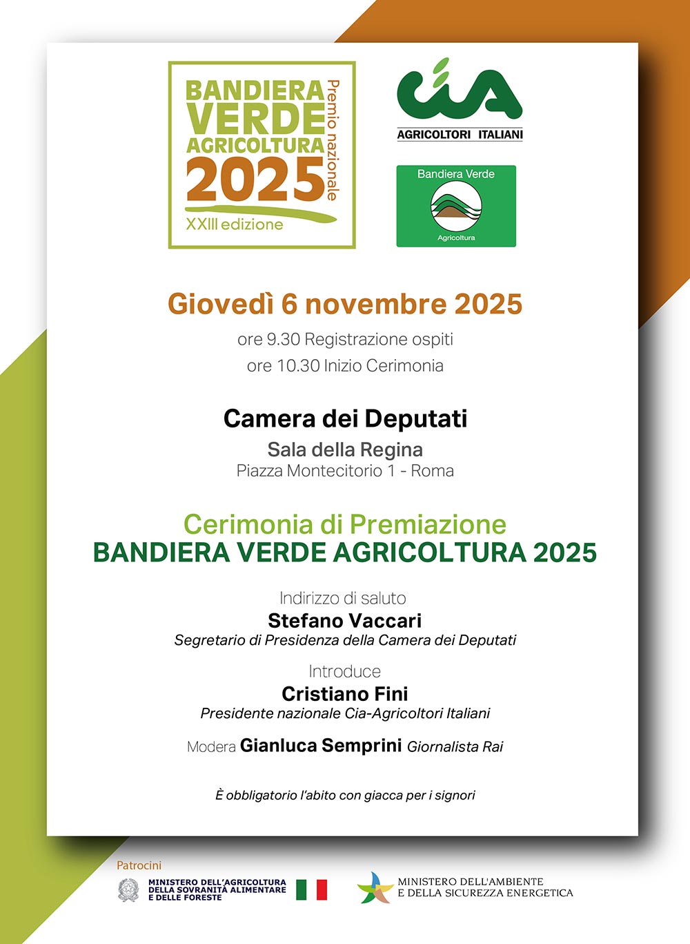 XXIII edizione premio bandiera verde