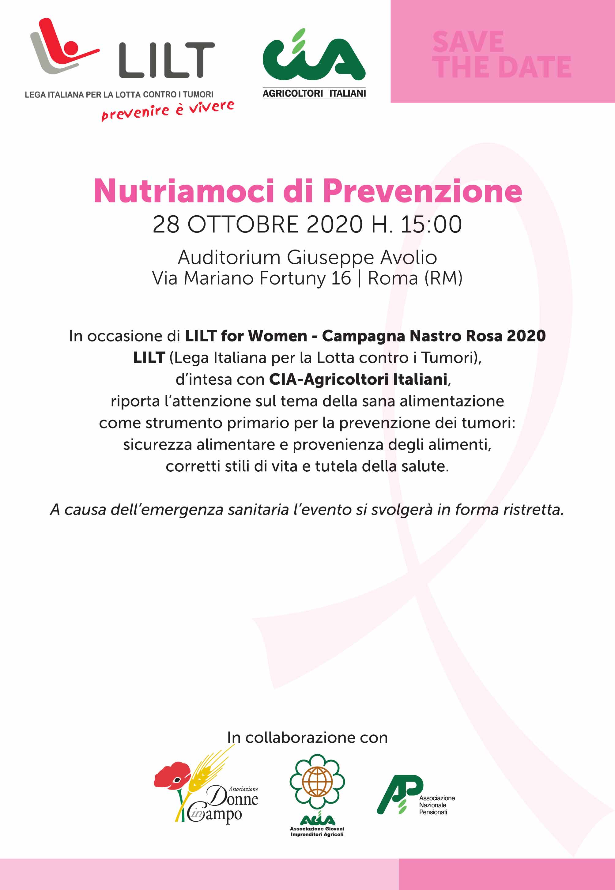 Nutriamoci di prevenzione