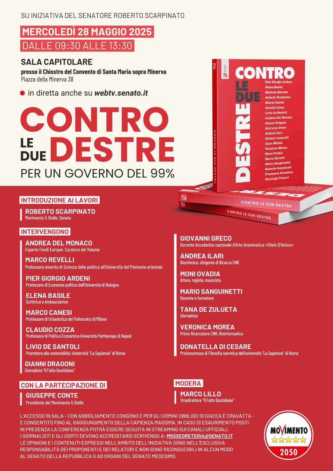 Contro le due destre – Per un governo del 99%
