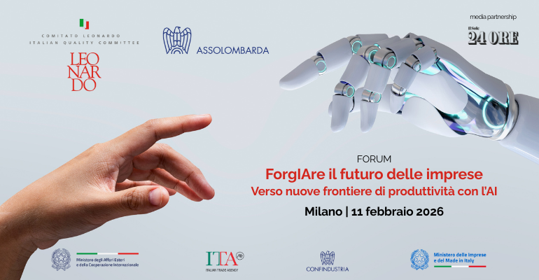 “ForgIAre il futuro delle imprese. Verso nuove frontiere di produttività con l’AI” XXI Forum Comitato Leonardo