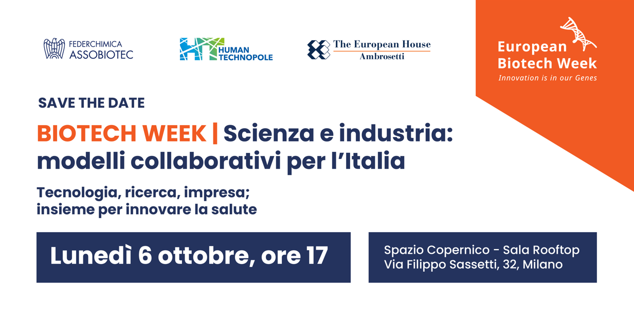 Biotech Week | Scienza e industria: modelli collaborativi per l’Italia