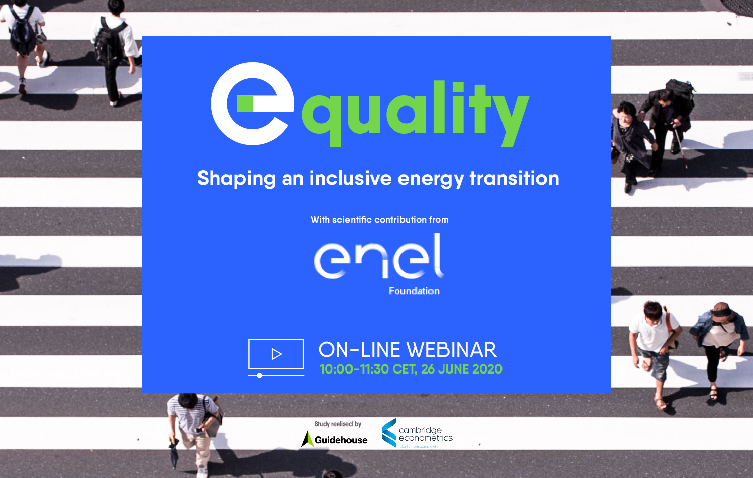 E-quality: shaping an inclusive energy transition