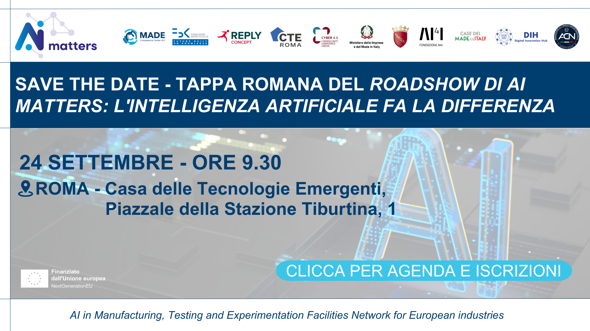 AI-Matters Roadshow: l’AI che fa la differenza nel manifatturiero