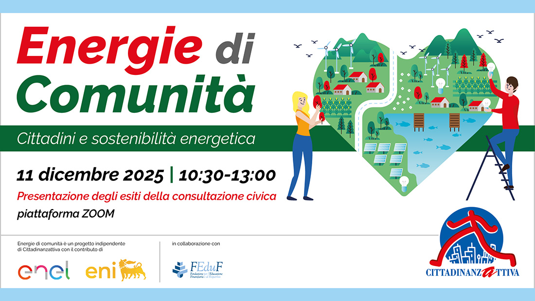 Energie di comunità: presentazione degli esiti della consultazione