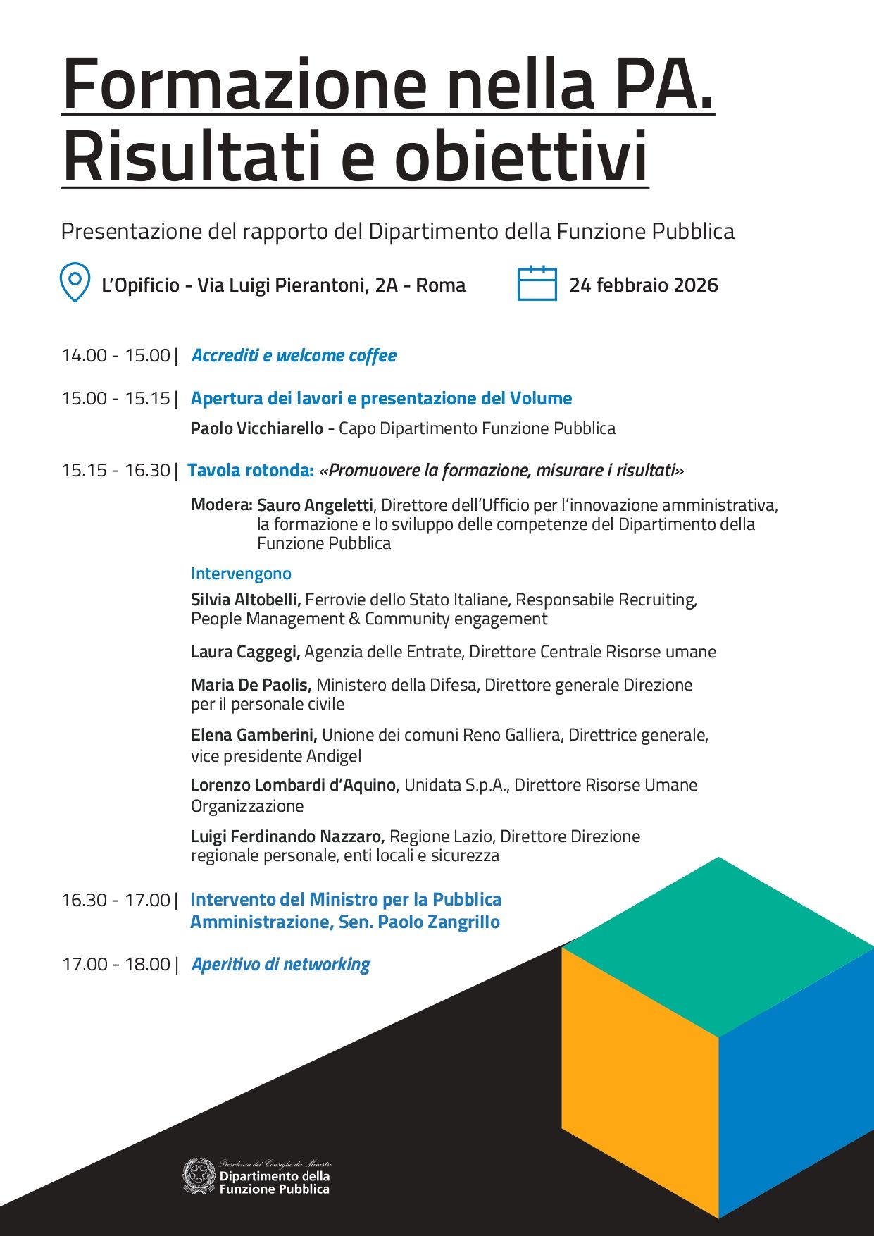 Formazione nella PA. Risultati e obiettivi