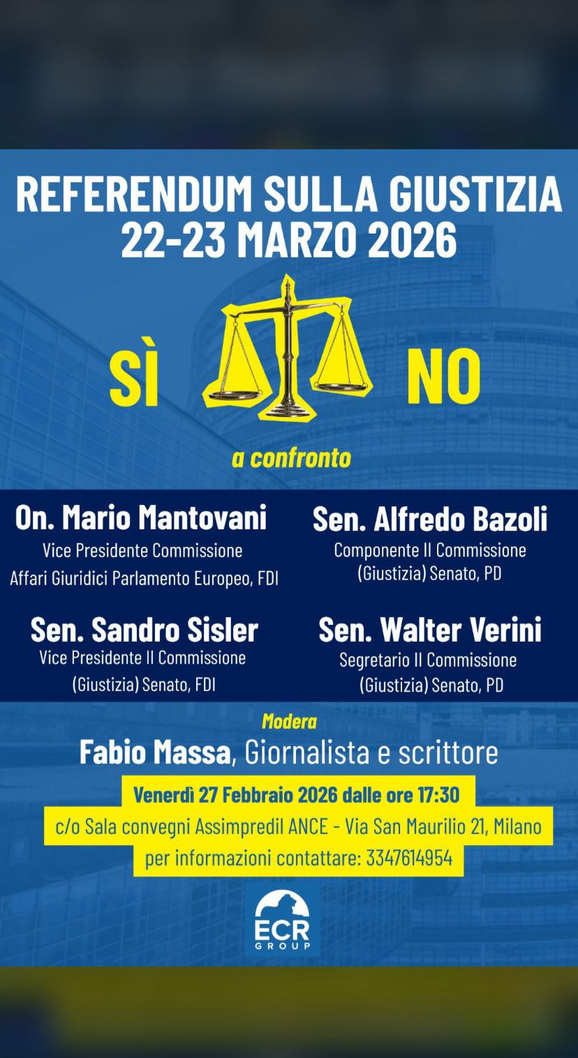 Referendum sulla giustizia. SI-NO a confronto