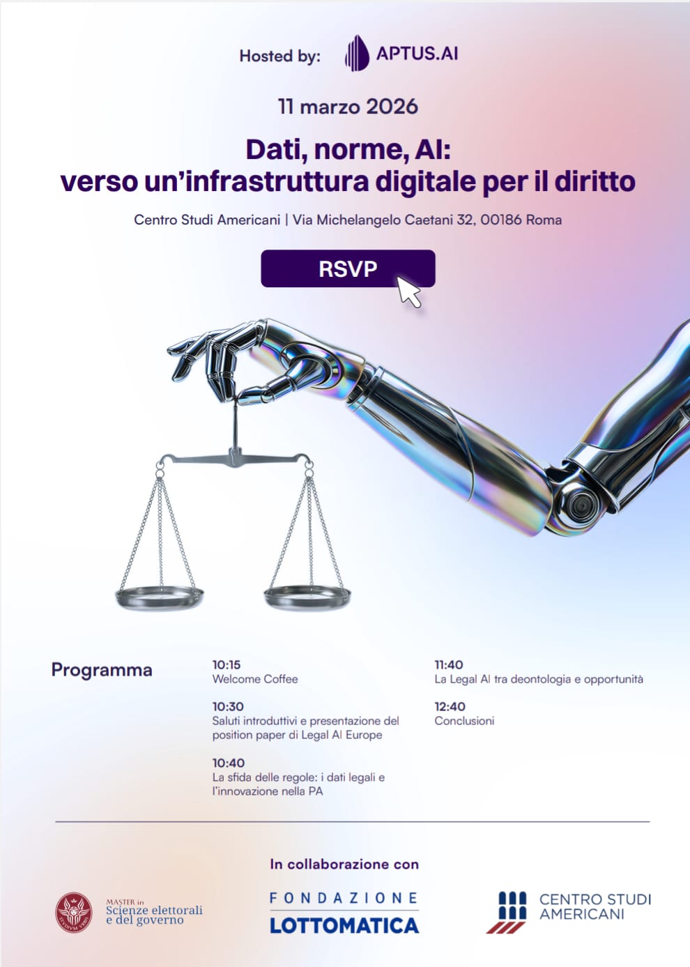 Dati, norme, AI: verso un'infrastruttura digitale per il diritto