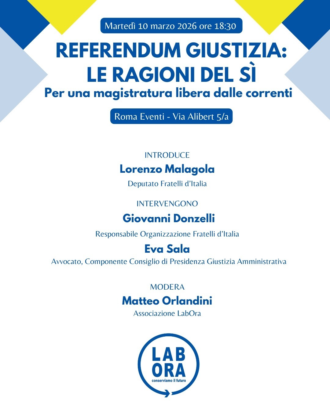 Referendum giustizia: le ragioni del S&igrave;